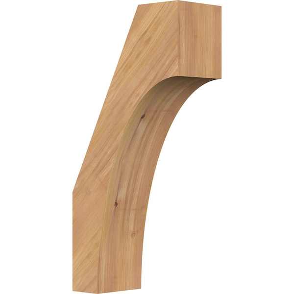 Ekena Millwork 5 1/2"W x 12"D x 24"H Westlake Smooth Knee Brace, Western Red Cedar BRC06X12X24WTL00SWR - main